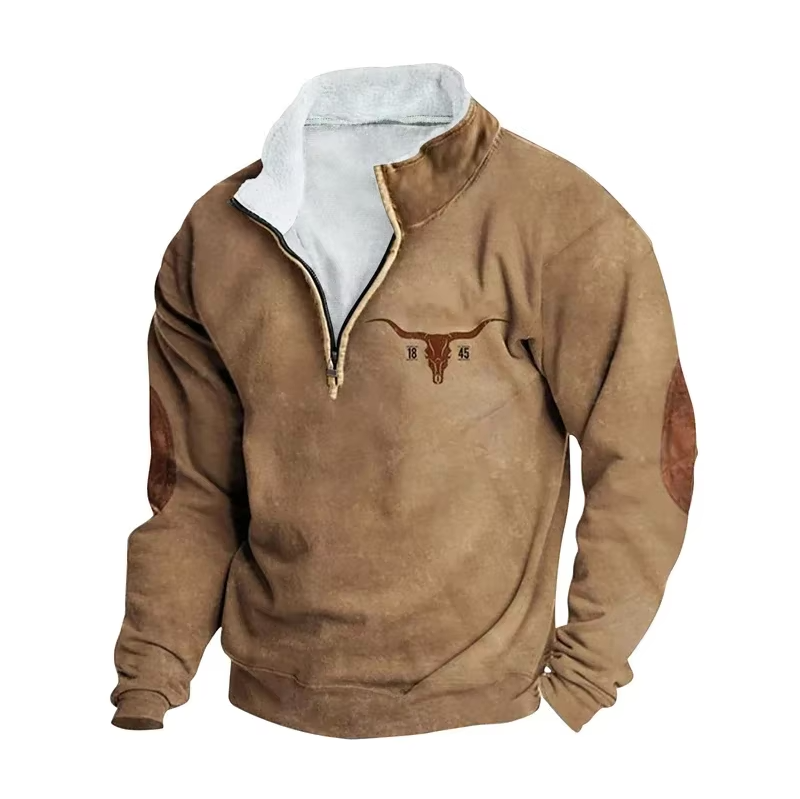 Julius™ | Half Zip Trui met Moderne Pasvorm en Casual Comfort