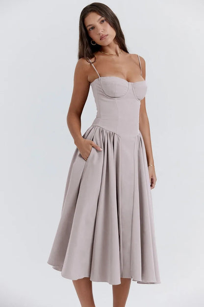 Elviera | Elegante Midi-Jurk Dames