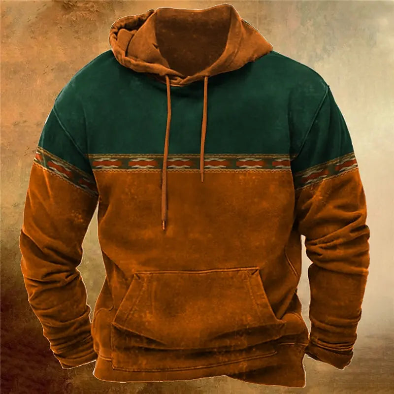 Lars™ | Comfortabele Vintage Hoodie met Moderne Pasvorm voor Casual Stijl