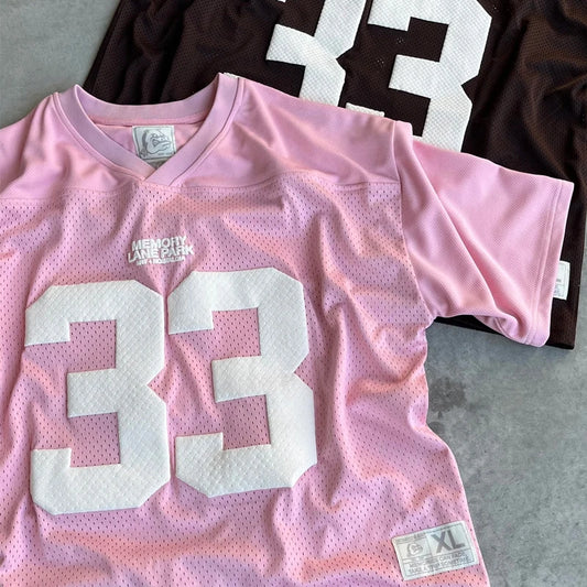 Memory Lane | Oversized Jersey Shirt