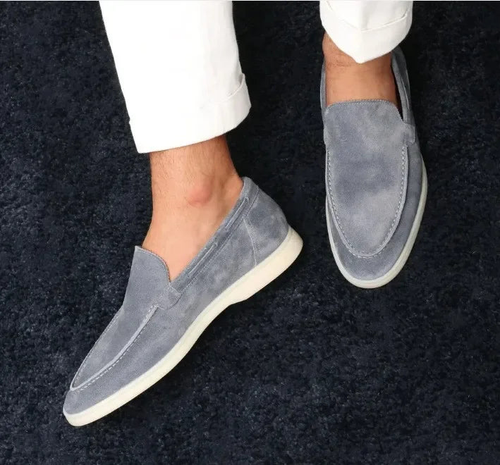 Nero™ | Heren Luxe Suède Loafers met Lichte Zool | Instappers | Mocassins