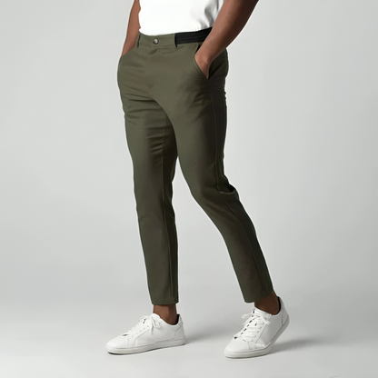 Fabian™ | Elegante Stretch Chino Hose met Slanke Pasvorm en Comfortabele Band