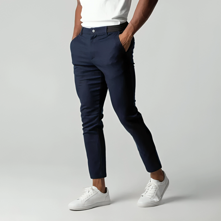 Fabian™ | Elegante Stretch Chino Hose met Slanke Pasvorm en Comfortabele Band