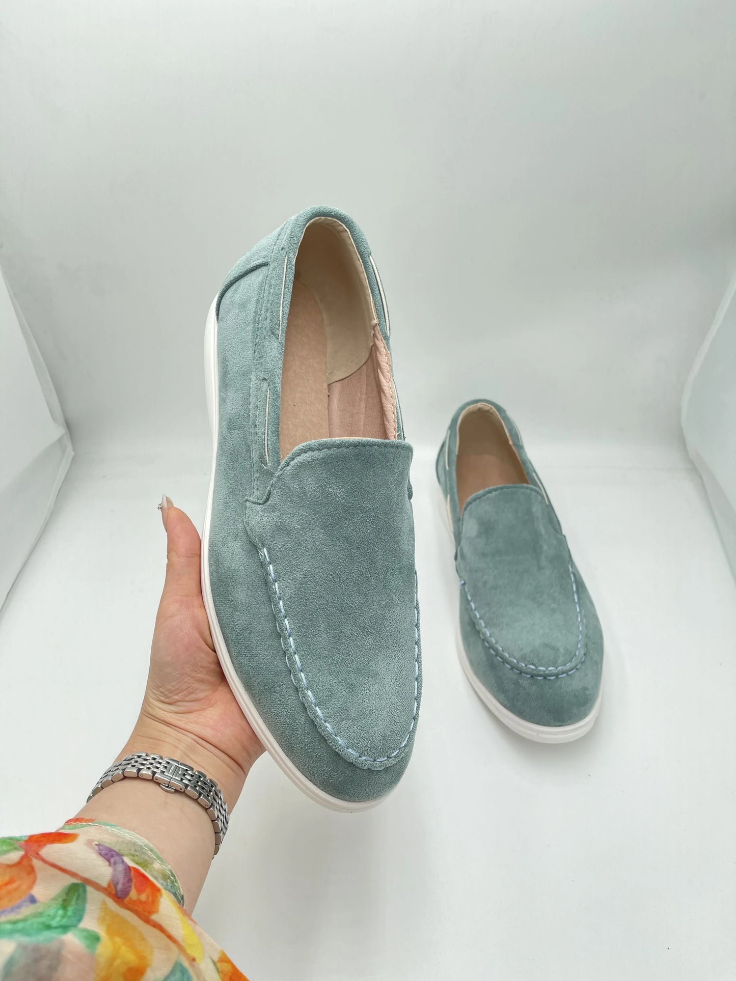 Nero™ | Heren Luxe Suède Loafers met Lichte Zool | Instappers | Mocassins