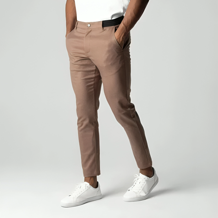 Fabian™ | Elegante Stretch Chino Hose met Slanke Pasvorm en Comfortabele Band