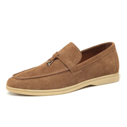 Renzo | Suède Loafers Heren