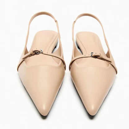Elia | Minimalistische Slingback Flats Dames