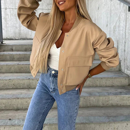 Evelyn | Modern Kort Bomberjack