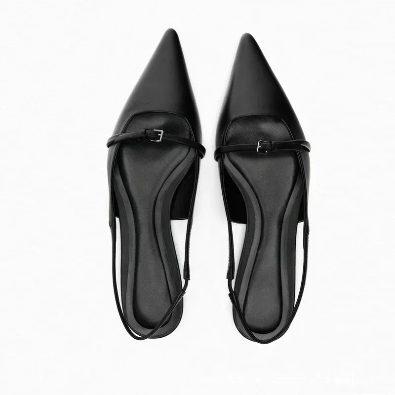 Elia | Minimalistische Slingback Flats Dames