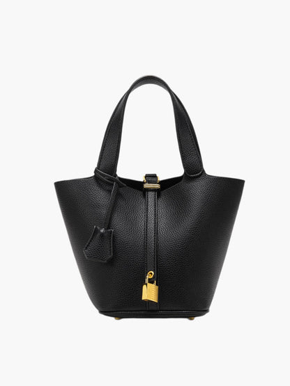 Amara | Luxe Leren Bucket Bag Dames