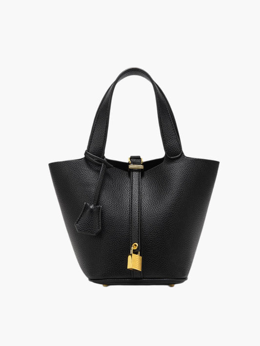 Amara | Luxe Leren Bucket Bag Dames