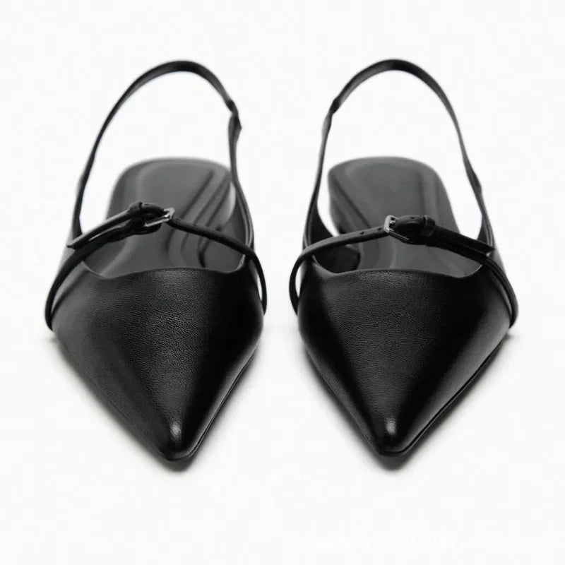 Elia | Minimalistische Slingback Flats Dames