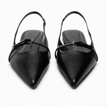 Elia | Minimalistische Slingback Flats Dames