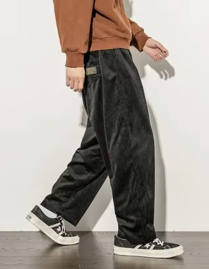 Santino | Heren Wijde Corduroy Broek