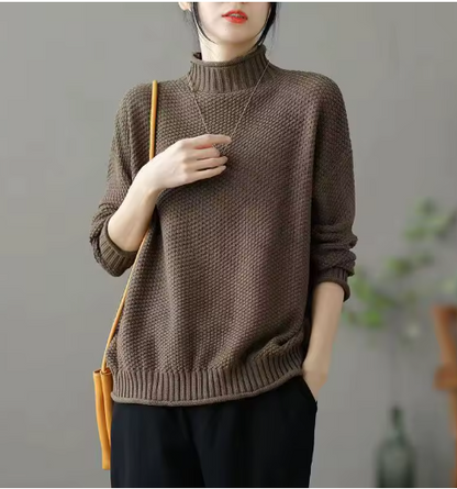 Larisse | Dames Oversized Gebreide Coltrui