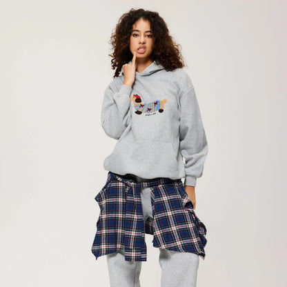 Dexter | Hoodie met Hond Print Unisex