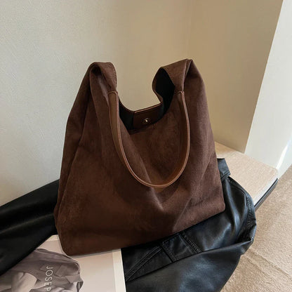 Venice™ | Dames Ruime Luxe Suède Tote Bag | Schoudertas