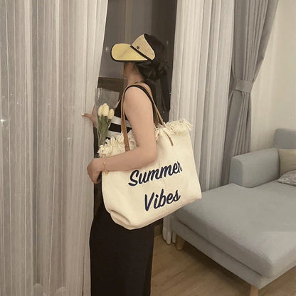 Alizé™ | Trendy Jute Strandtas | Ruim, Bohemian & Duurzaam voor Zomer & Vakantie