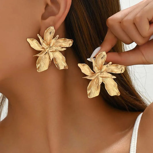 Florine | Statement Bloem Oorbellen Dames