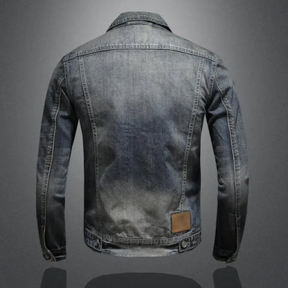 Clark™ | Retro Jeansjack met Vintage Charme en Duurzaam Design