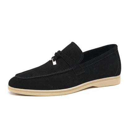 Renzo | Suède Loafers Heren