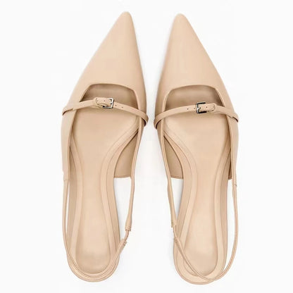 Elia | Minimalistische Slingback Flats Dames