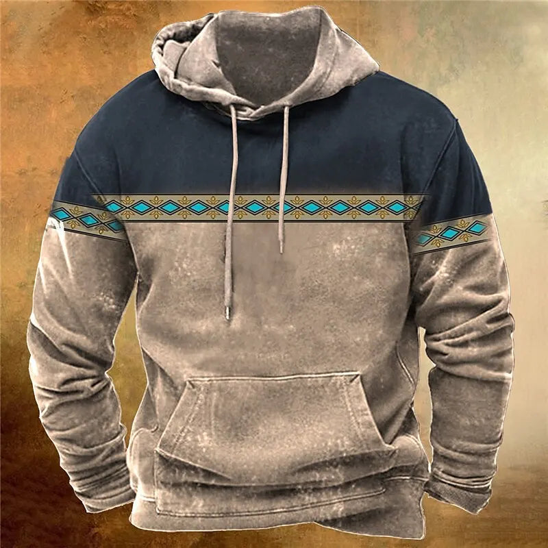 Lars™ | Comfortabele Vintage Hoodie met Moderne Pasvorm voor Casual Stijl