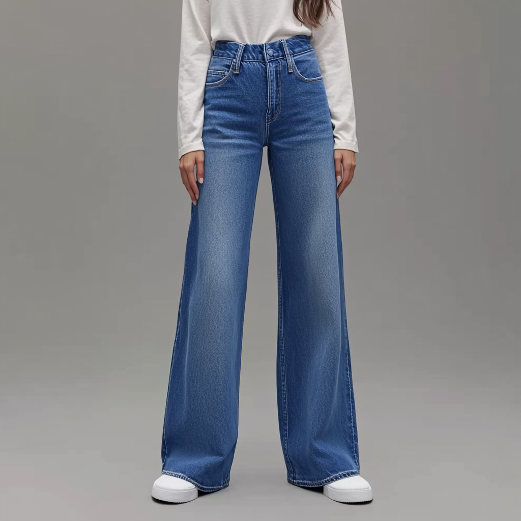 Naelle | High-Waist Flared Jeans Dames