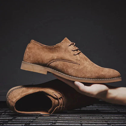 Adriano | Suède Veterschoenen Heren