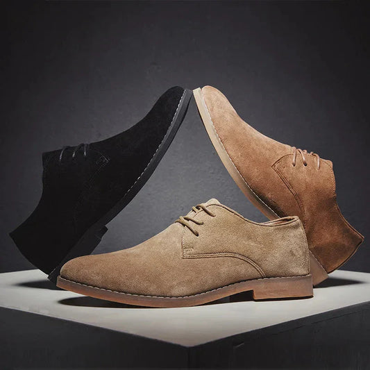Adriano | Suède Veterschoenen Heren