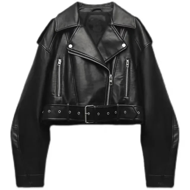 Mirella | Cropped Bikerjack Dames