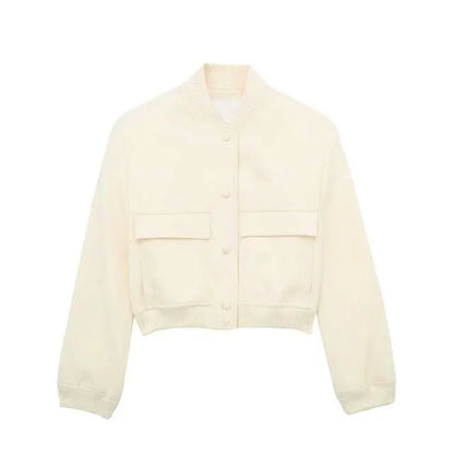 Nuvia | Cropped Minimalistische Jas