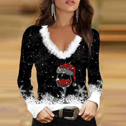 Mirelle | Kersttrui V-Hals
