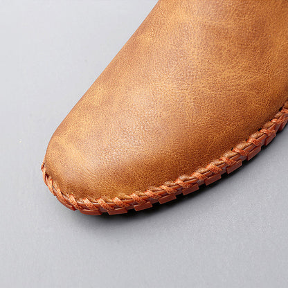 Reno | Instappers Heren | Slip‑On Mocassin | Handgestikte Zool | Minimalistisch & Ademend | Casual Comfort
