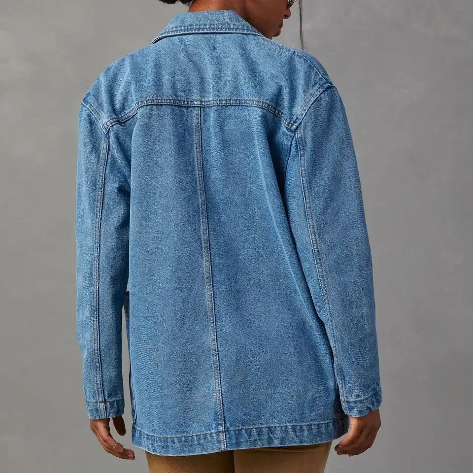 Marcelline | Oversized Denim Blazer