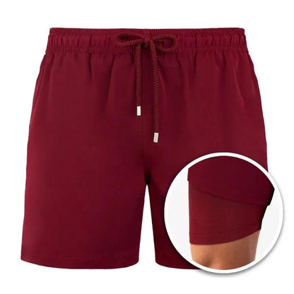 Thiago™ | Heren Zwembroek met Binnenlegging | Anti-Schuur Zwemshort met Strakke Voering en Sneldrogend Materiaal