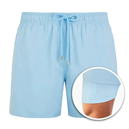 Thiago™ | Heren Zwembroek met Binnenlegging | Anti-Schuur Zwemshort met Strakke Voering en Sneldrogend Materiaal