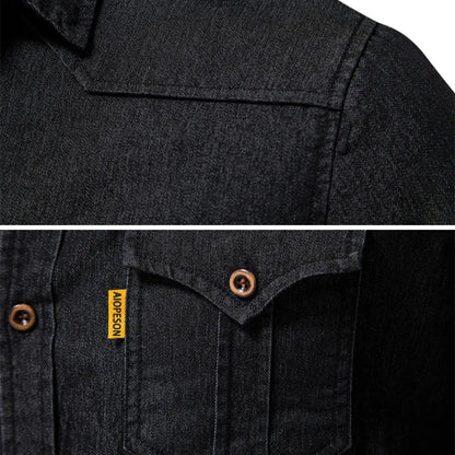 Rafael | Denim Overhemd Heren