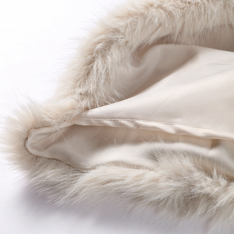 Arden | Cropped Faux Fur Jas