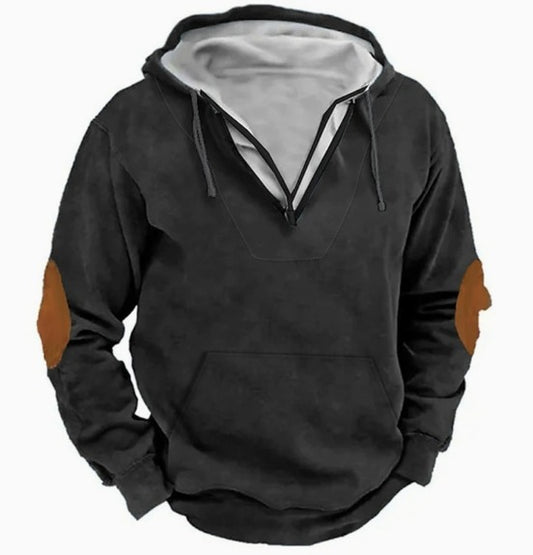 Rowan | Casual V-hals Hoodie