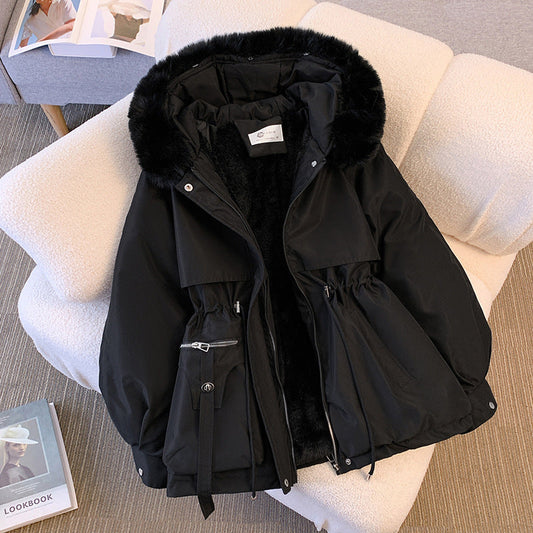 Nina™ | Weerbestendige Parka Winterjas met Thermische Isolatie Bontkraag Capuchon en Flatterend Design