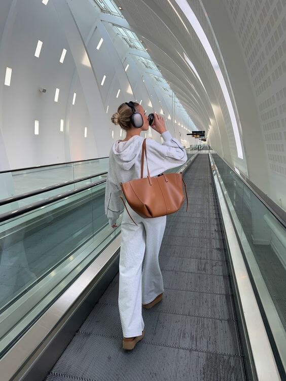 Alessandra | Luxe Leren Shopper Tas Dames Cognac