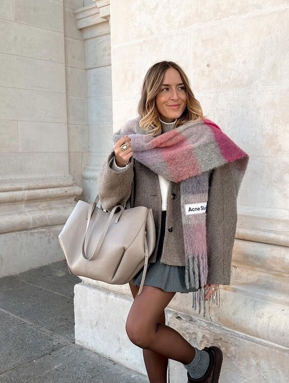 Alessandra | Luxe Leren Shopper Tas Dames Cognac