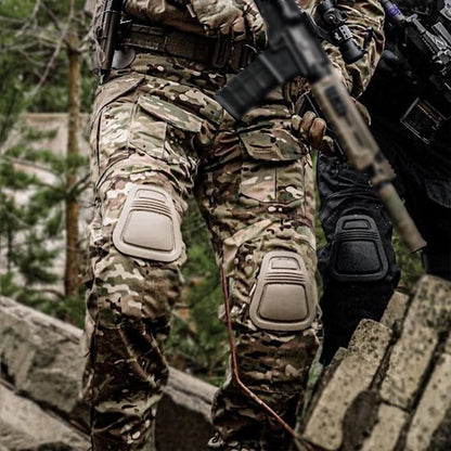 Kaelan | Tactische Camouflage Combat Broek met Kniebescherming