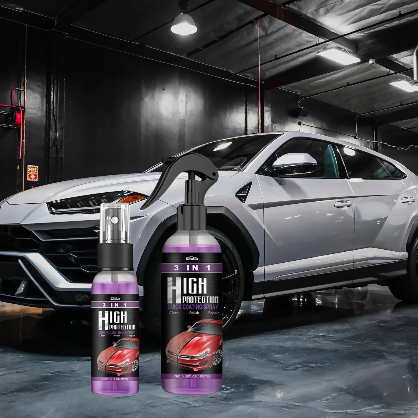 Rayhong | 3-in-1 Auto Coating Spray