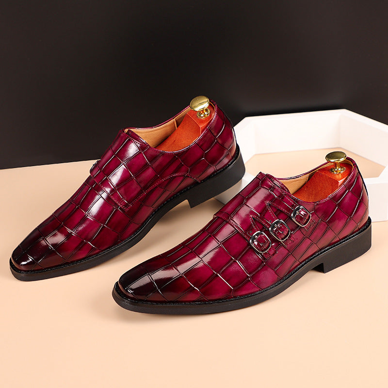 Marciano | Glanzende Monk Strap Schoenen Heren