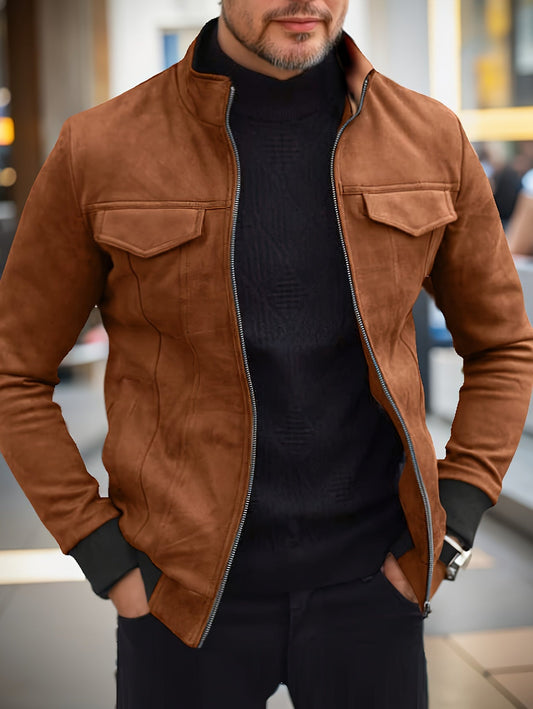 Renzo | Suède Look Jas