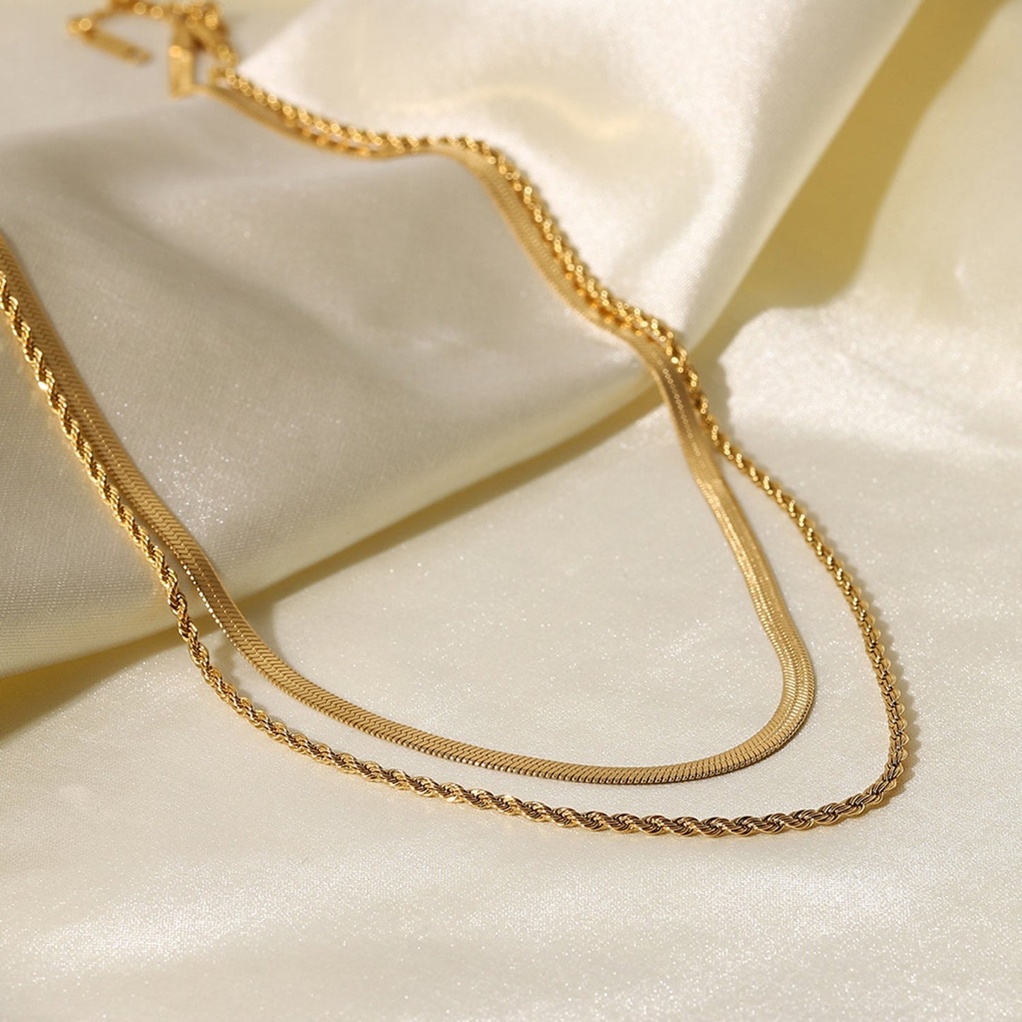 Alina | Gelaagde Gouden Ketting