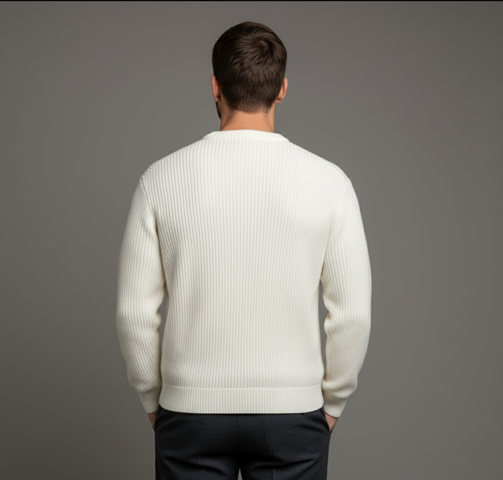 Bastien | Ribbel Gebreide Trui