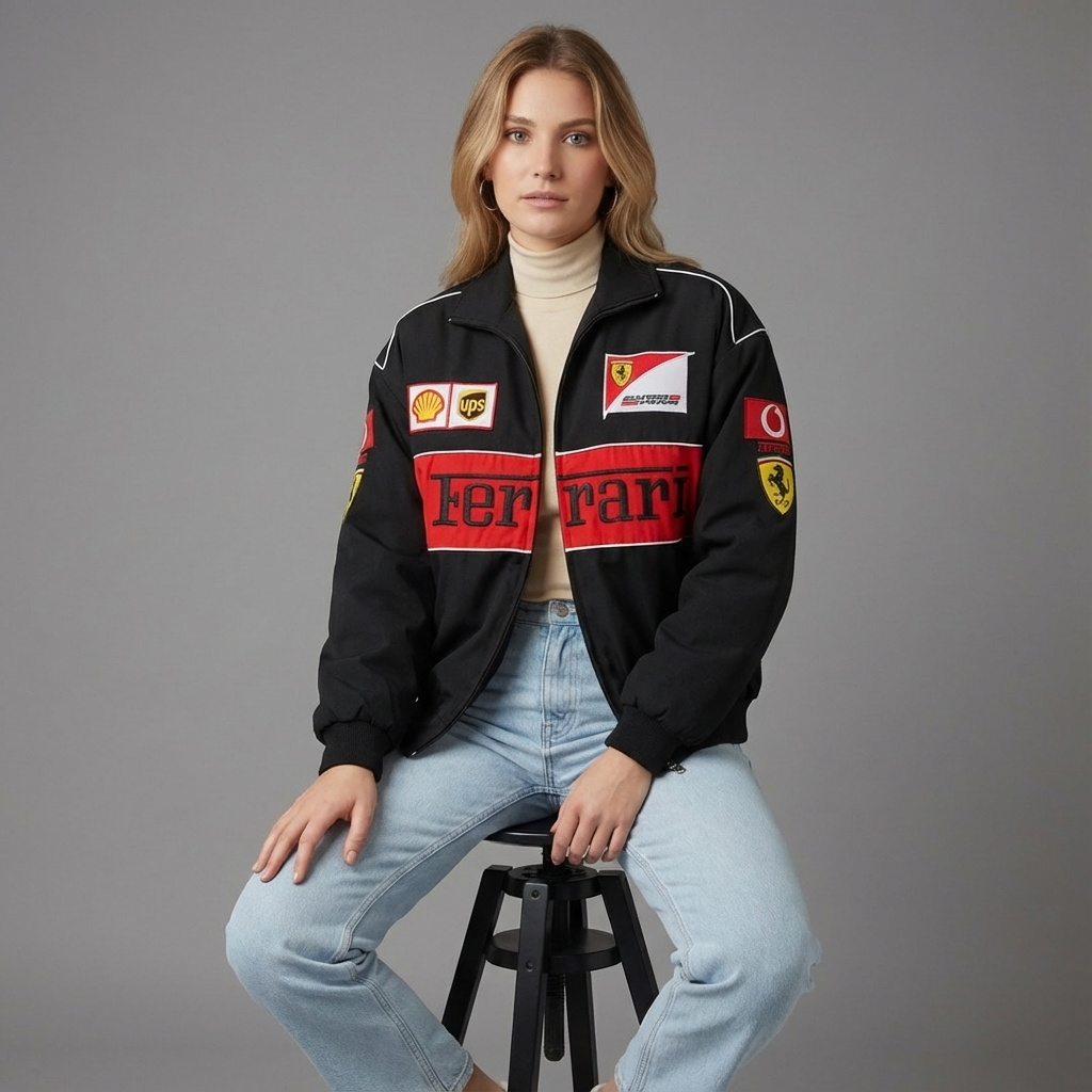 Nika | Ferrari Racing Jacket Unisex